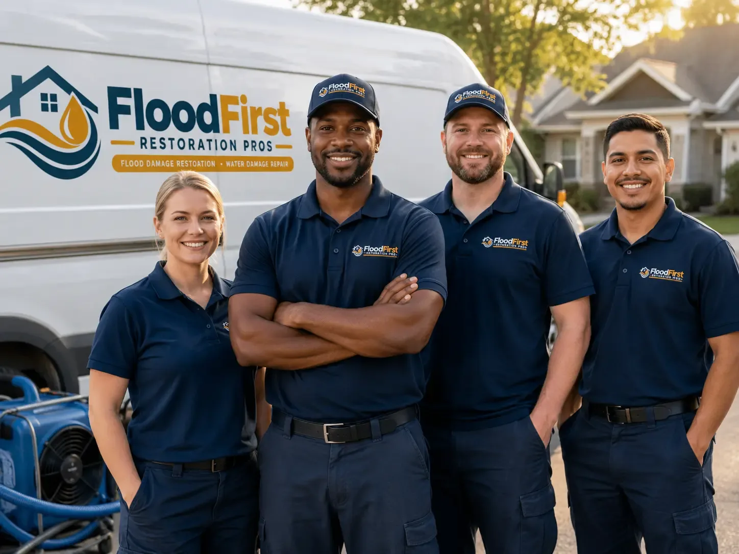 Flood Damage Restoration company in Hunters, WA
