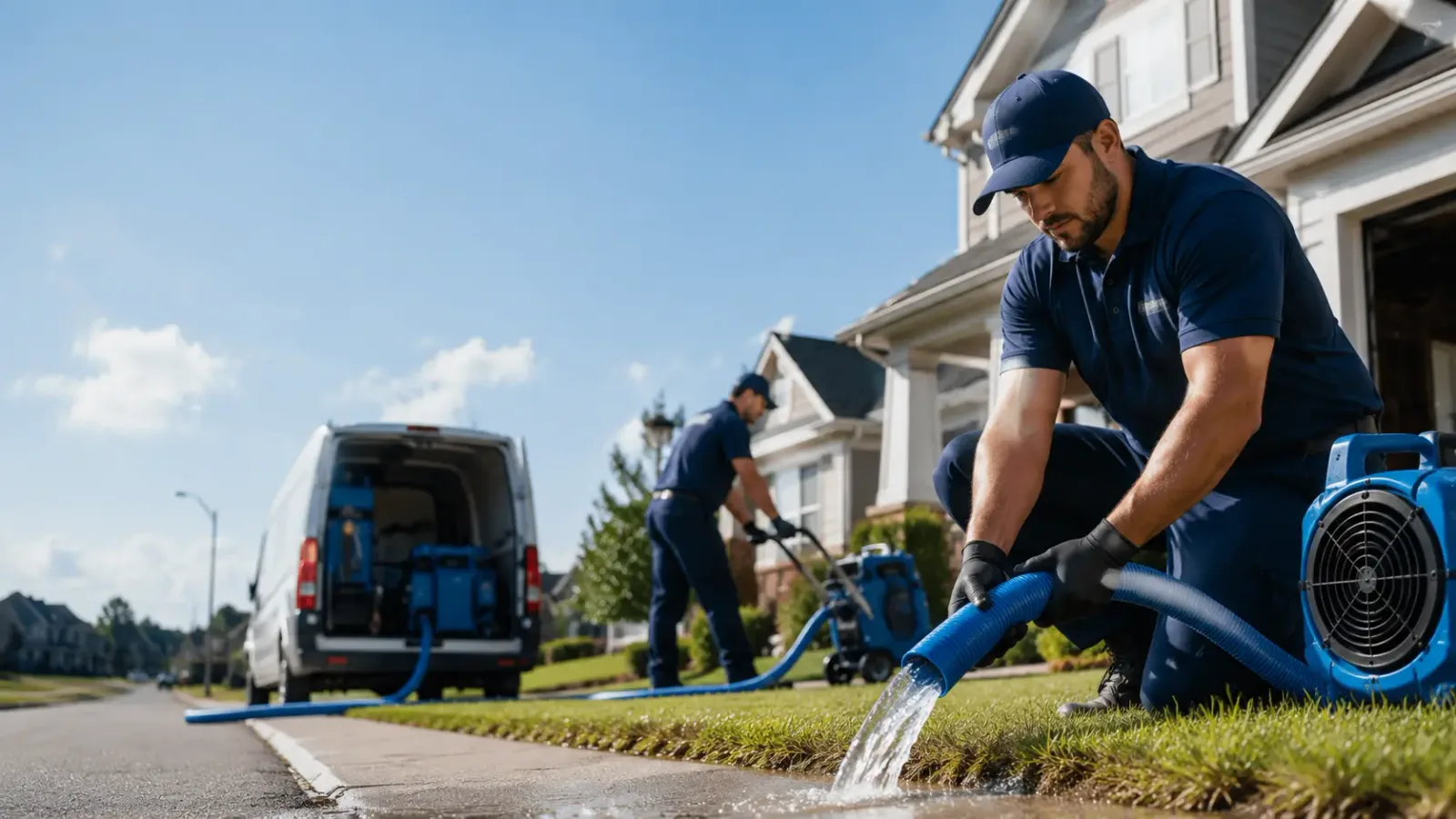 Flood Damage Restoration in Hunters, WA